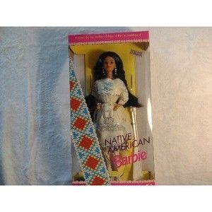 Native American Barbie Doll, Dolls Of The World Collection, 1992 NIB C2